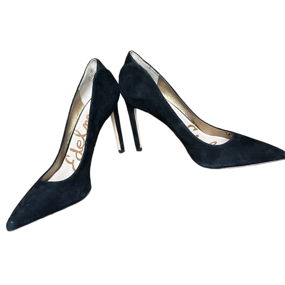 Sam Edelman suede pointy toe stiletto - Picture 8 of 13